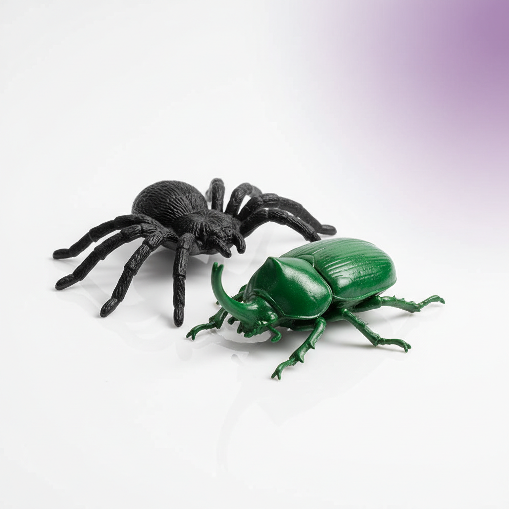 The Bug Squad realistic fake insects