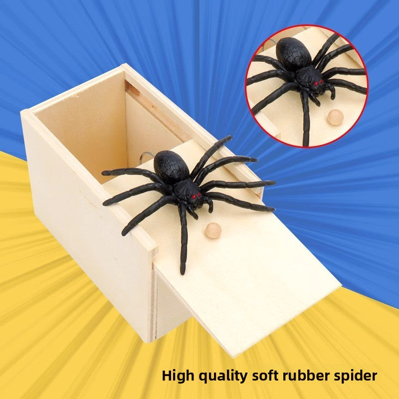 Prank Box with Jump-Scare Insects